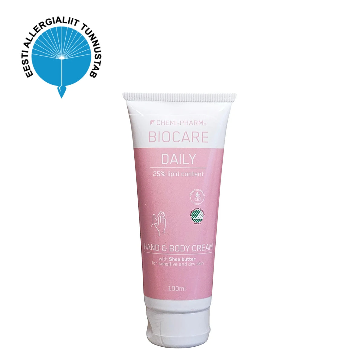 Biocare Daily 25% naha- ja kätekreem 100 ml