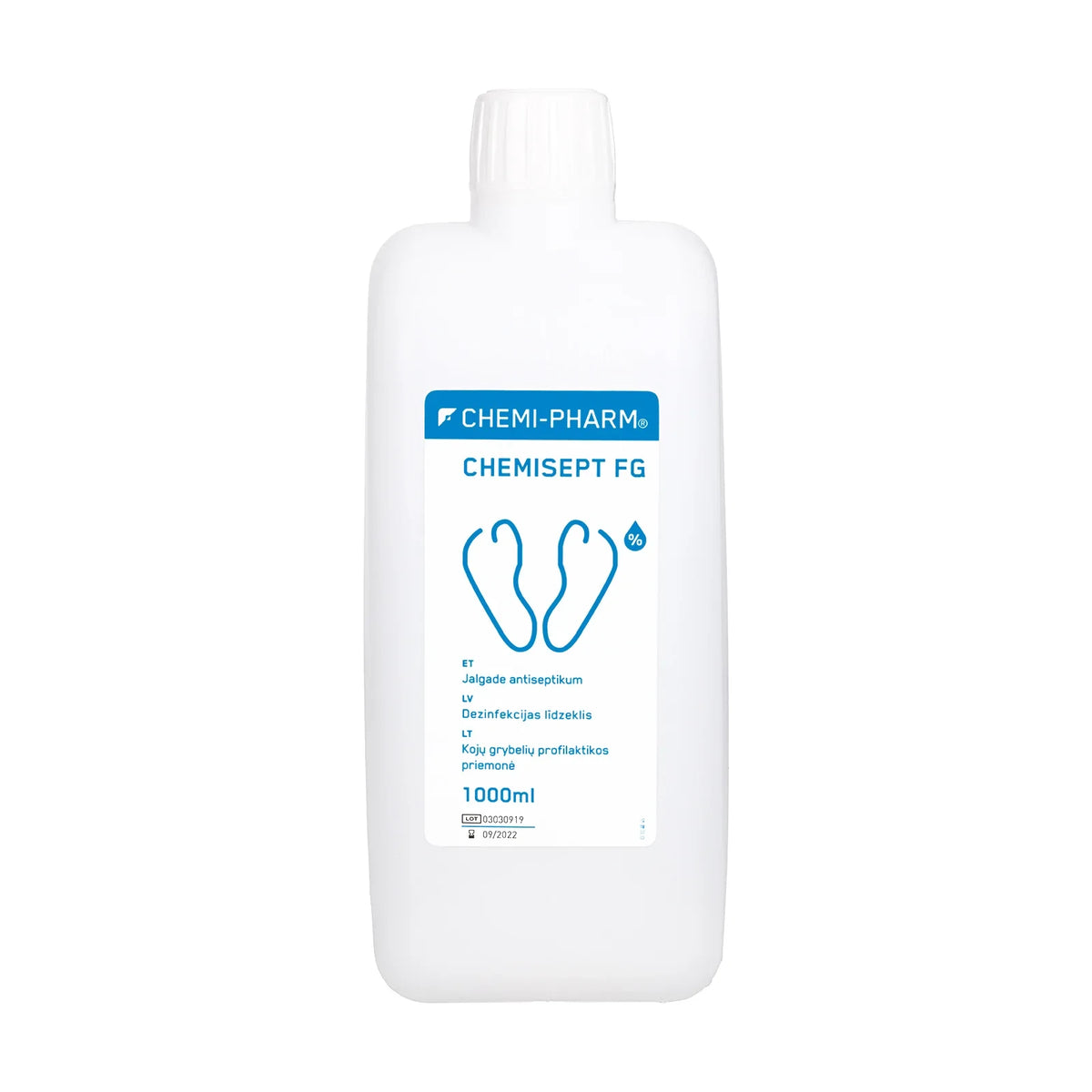 CHEMISEPT FG jalgade antiseptikum 1000ml – Chemi-Pharm