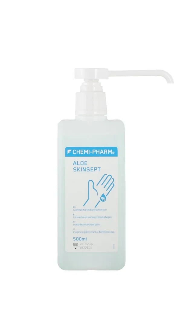 ALOE SKINSEPT läbipaistev geel pump 500ml – Chemi-Pharm