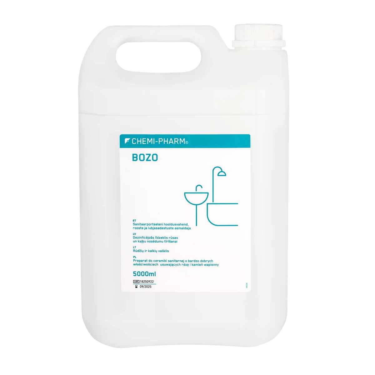 BOZO 5000ml LT LV ET PL