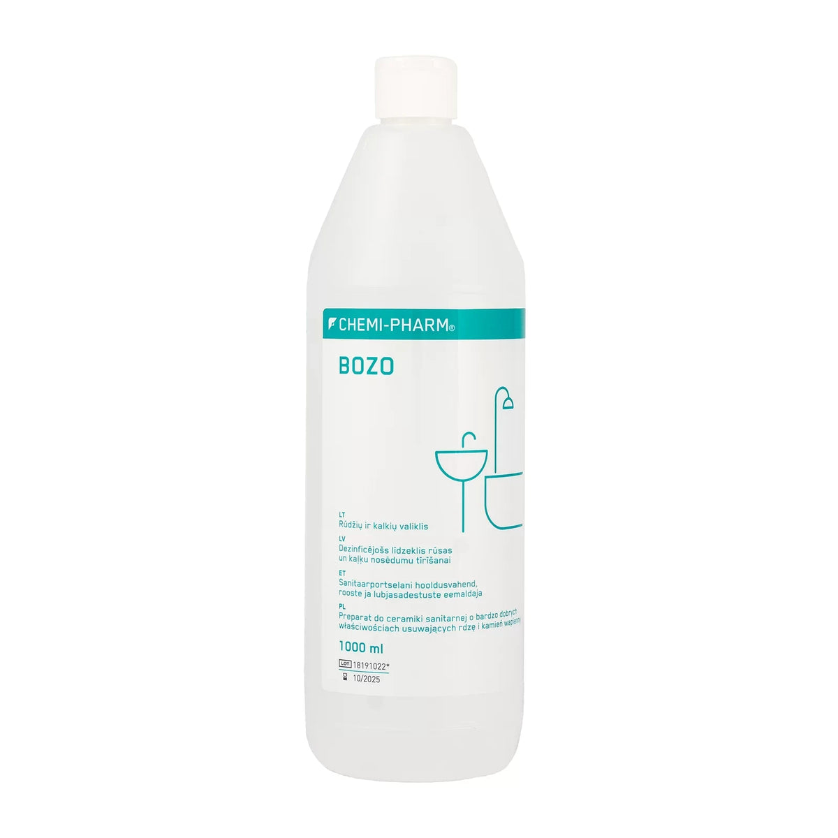 Bozo vannitoa puhastusvahend 1000ml