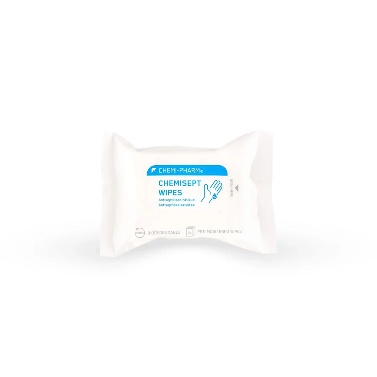 CHEMISEPT WIPES 24 antiseptilist rätikut